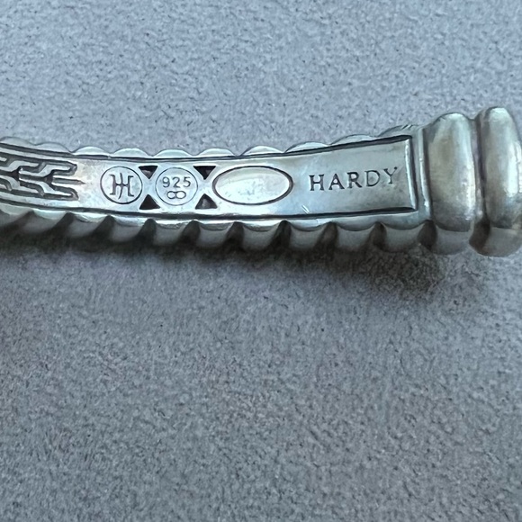 🔴Authentic JOHN HARDY Amethyst Sterling Silver Cuff/ Bracelet 🔴 - Picture 6 of 10